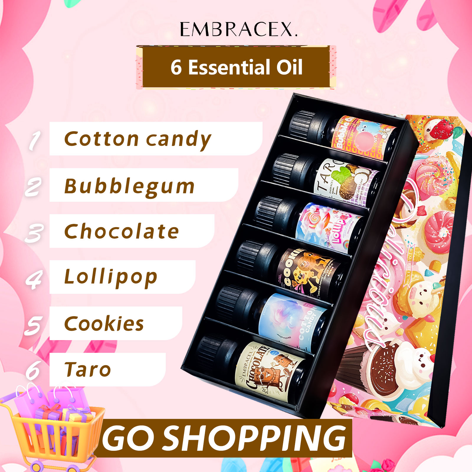 6 szt./1 zestaw Pysznych Olejk – Perfume Fragrance Kit recenzja i cena