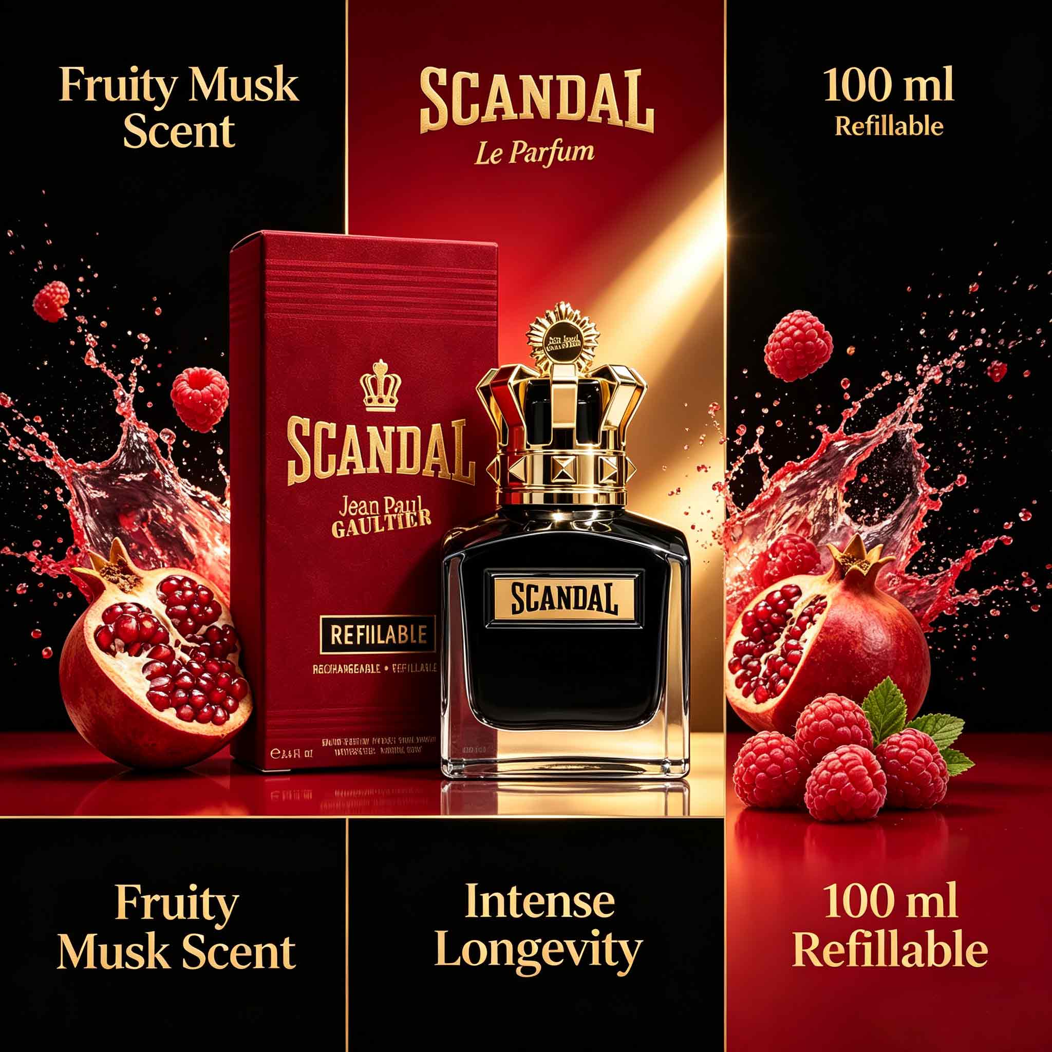 Jean Paul Gaultier Scandal Le  – Perfume Fragrance Jean Paul Gaultier Le Male recenzja i cena